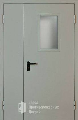 Фото двери «Полуторная со стеклом EI-30» в Видному