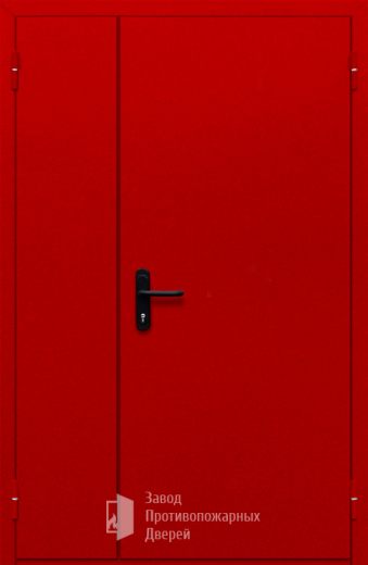 Фото двери «Полуторная глухая (красная)» в Видному