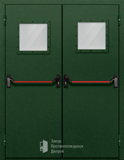 Фото двери «Двупольная со стеклом и антипаникой №59» в Видному