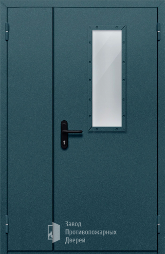 Фото двери «Полуторная со стеклом №27» в Видному