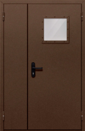 Фото двери «Полуторная со стеклом №88» в Видному