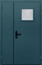 Фото двери «Полуторная со стеклом №87» в Видному