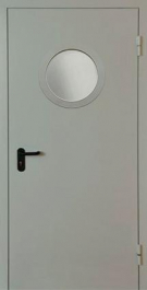 Фото двери «Однопольная с круглым стеклом EI-30» в Видному
