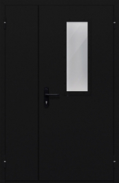 Фото двери «Полуторная со стеклом №24» в Видному
