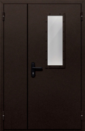Фото двери «Полуторная со стеклом №210» в Видному