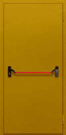 Фото двери «Однопольная глухая с антипаникой №45» в Видному