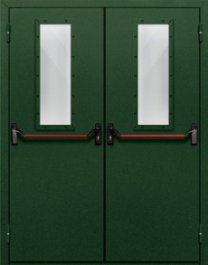 Фото двери «Двупольная со стеклом и антипаникой №69» в Видному